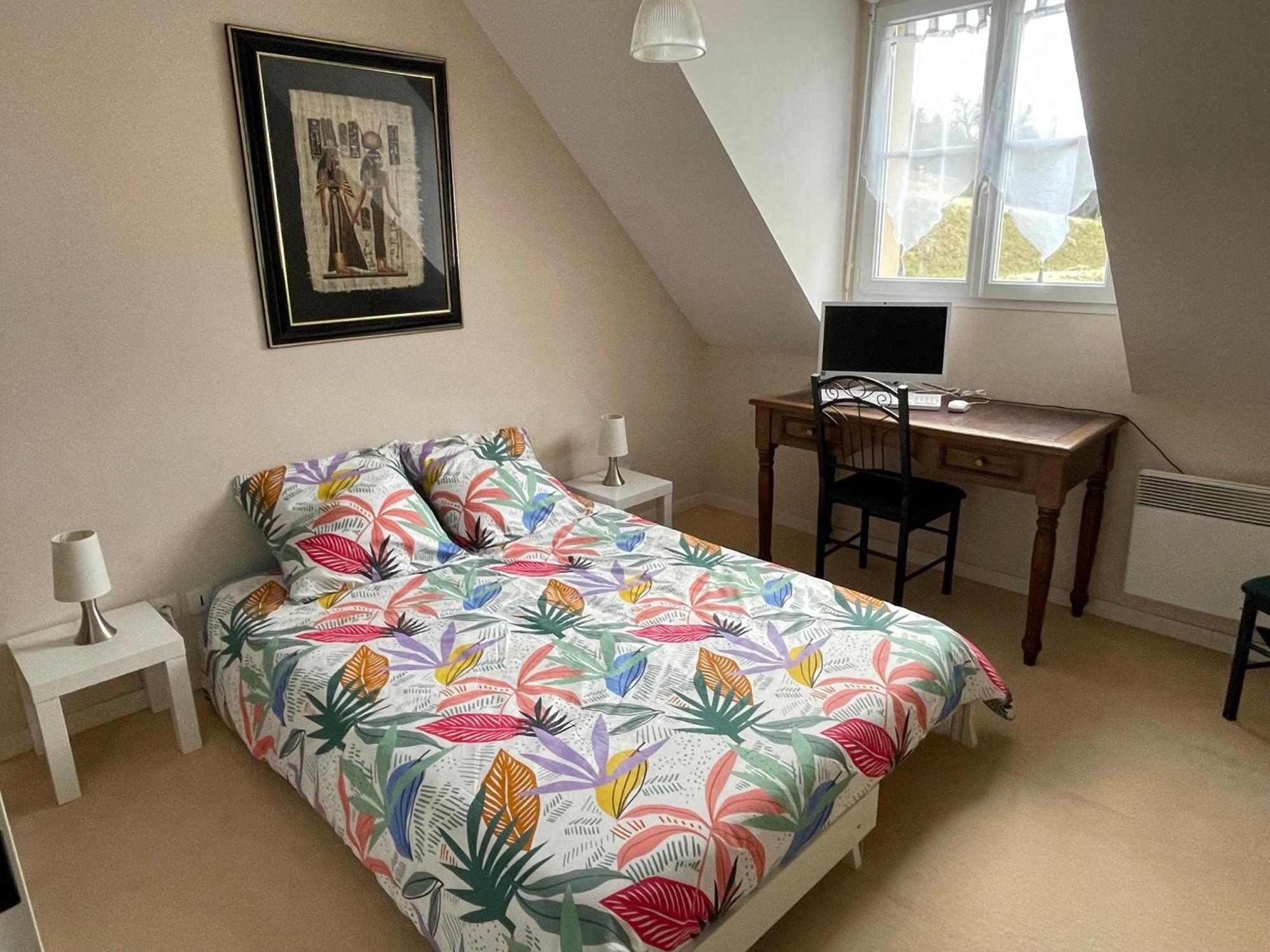 Maison Calme Et Cosy A Port-En-Bessin Pres Du Golf Et De La Mer Exteriör bild