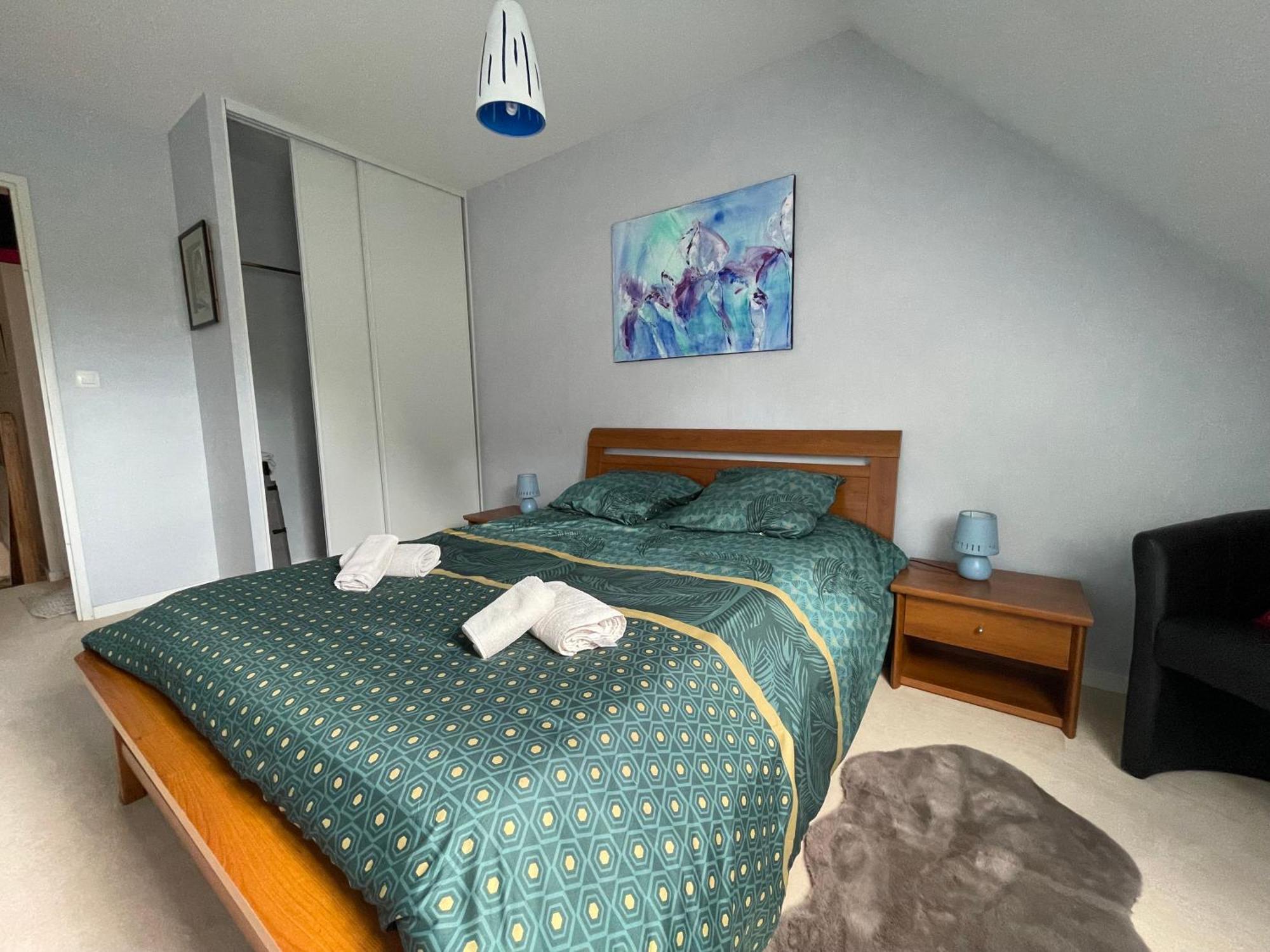 Maison Calme Et Cosy A Port-En-Bessin Pres Du Golf Et De La Mer Exteriör bild