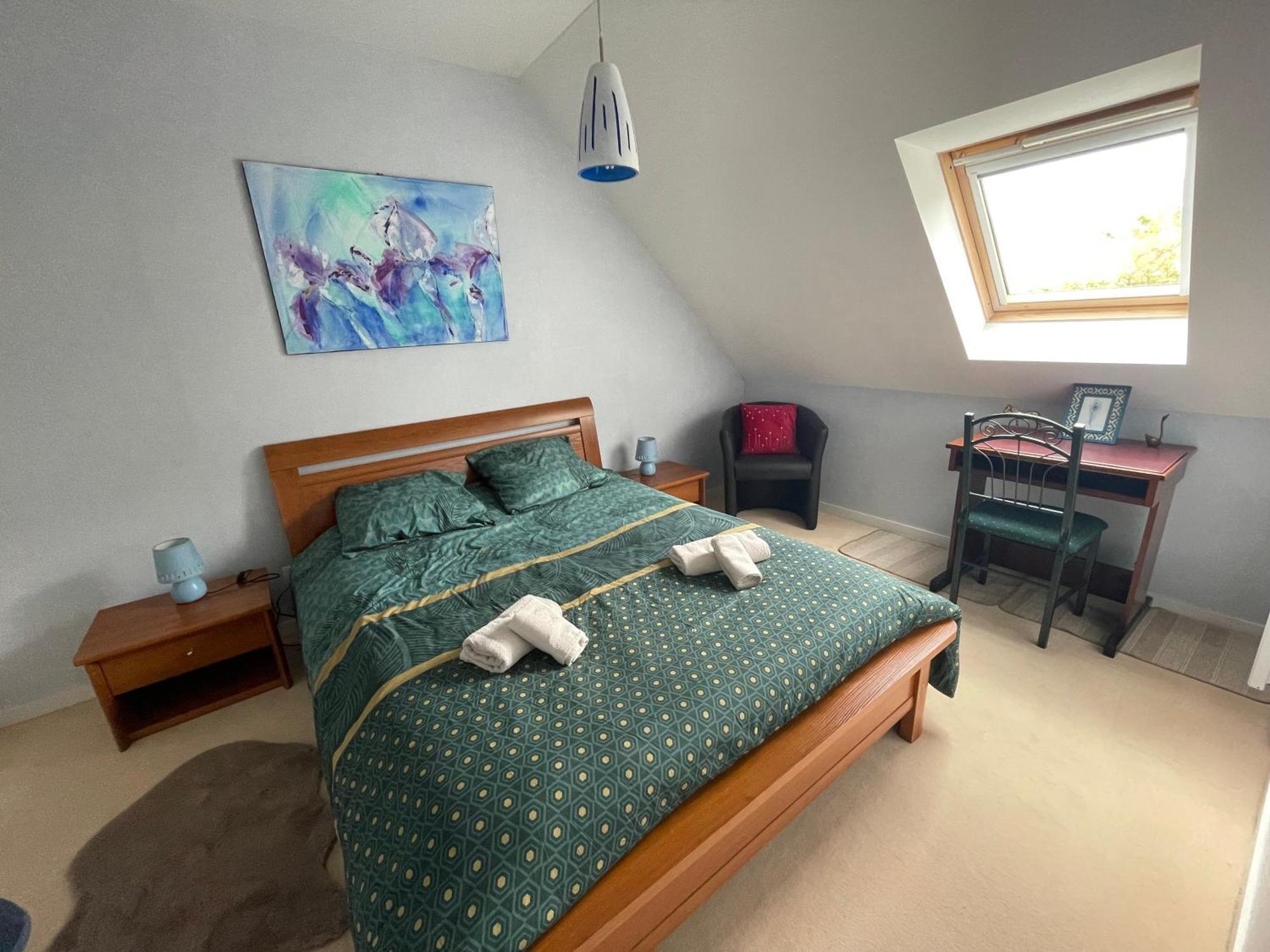 Maison Calme Et Cosy A Port-En-Bessin Pres Du Golf Et De La Mer Exteriör bild
